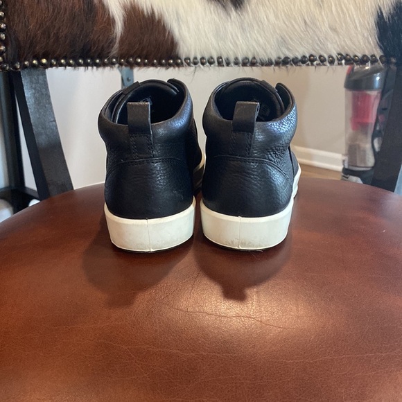 black ECCO Soft 8 band low-top sneakers - Picture 4 of 7